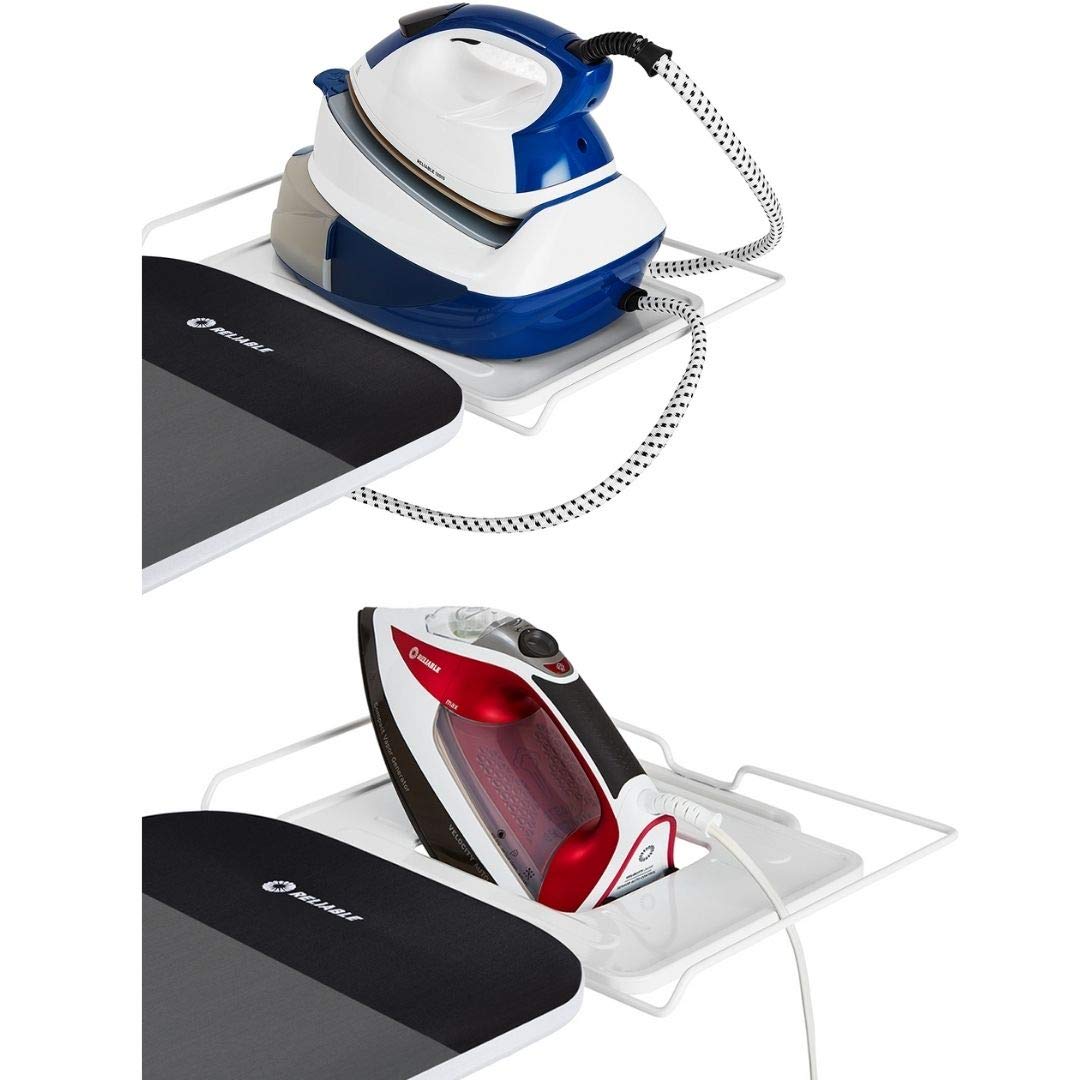 Premium Ironing Board with Memory Foam Cover, Heat Zone & Adjustable Height – Made in Italy