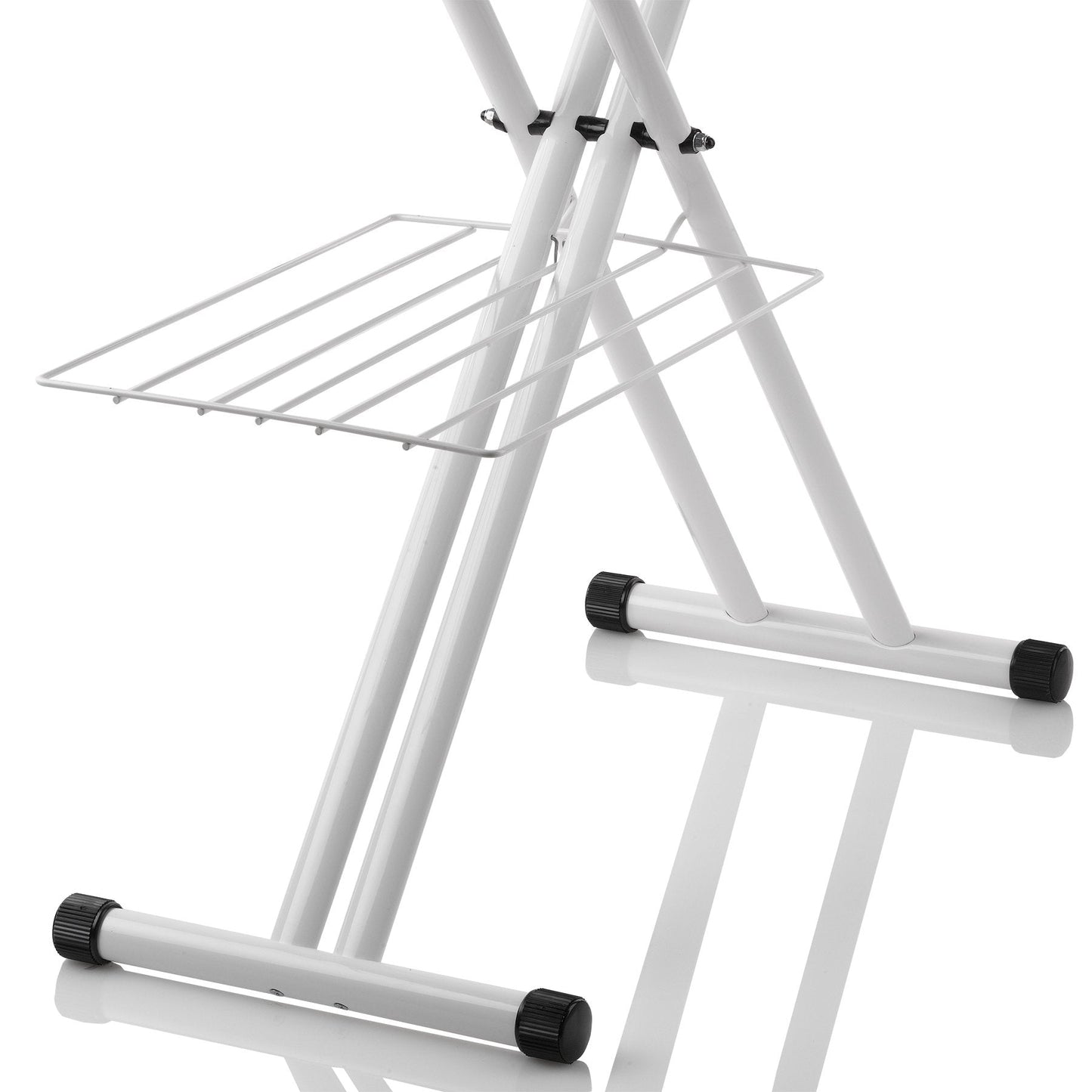 Heavy-Duty 2-in-1 Ironing Table with Large 55” Pressing Surface & Strong Iron Rest