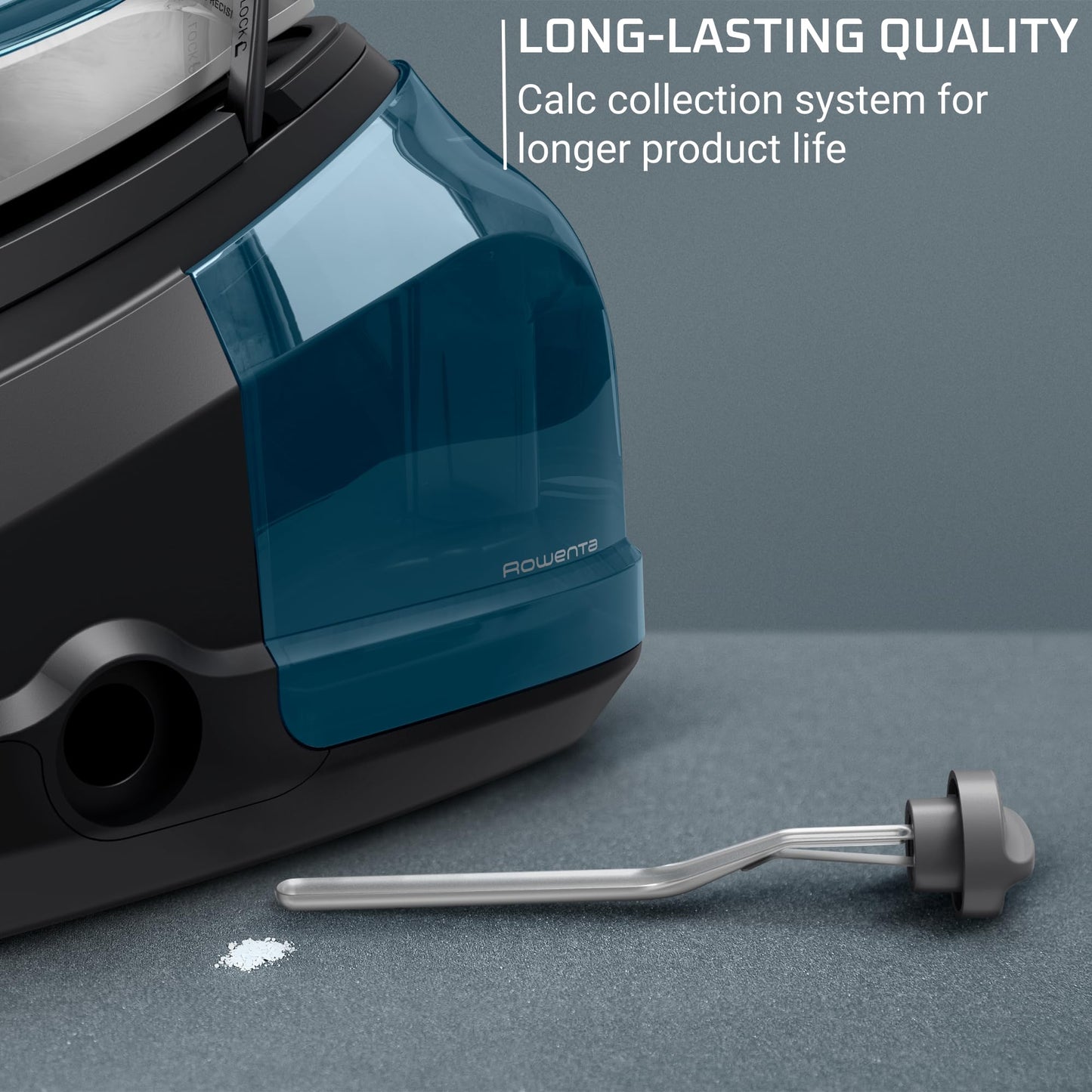 Professional Steam Station with Stainless Steel Soleplate & Removable 1.1L Tank – 1800W