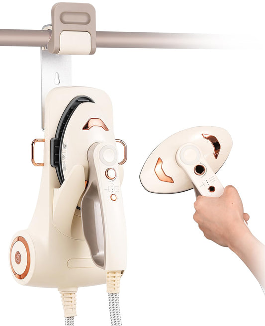 1500W Handheld Garment Steamer with Large Soleplate & Detachable 390ml Tank – Fast Heat-Up